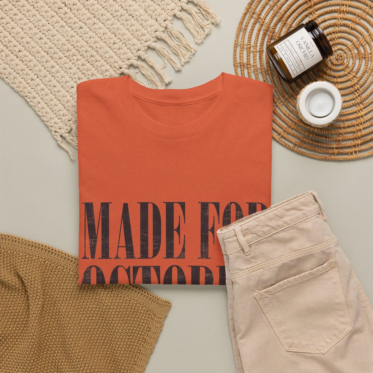 Made For October Unisex Heavy Cotton Tee