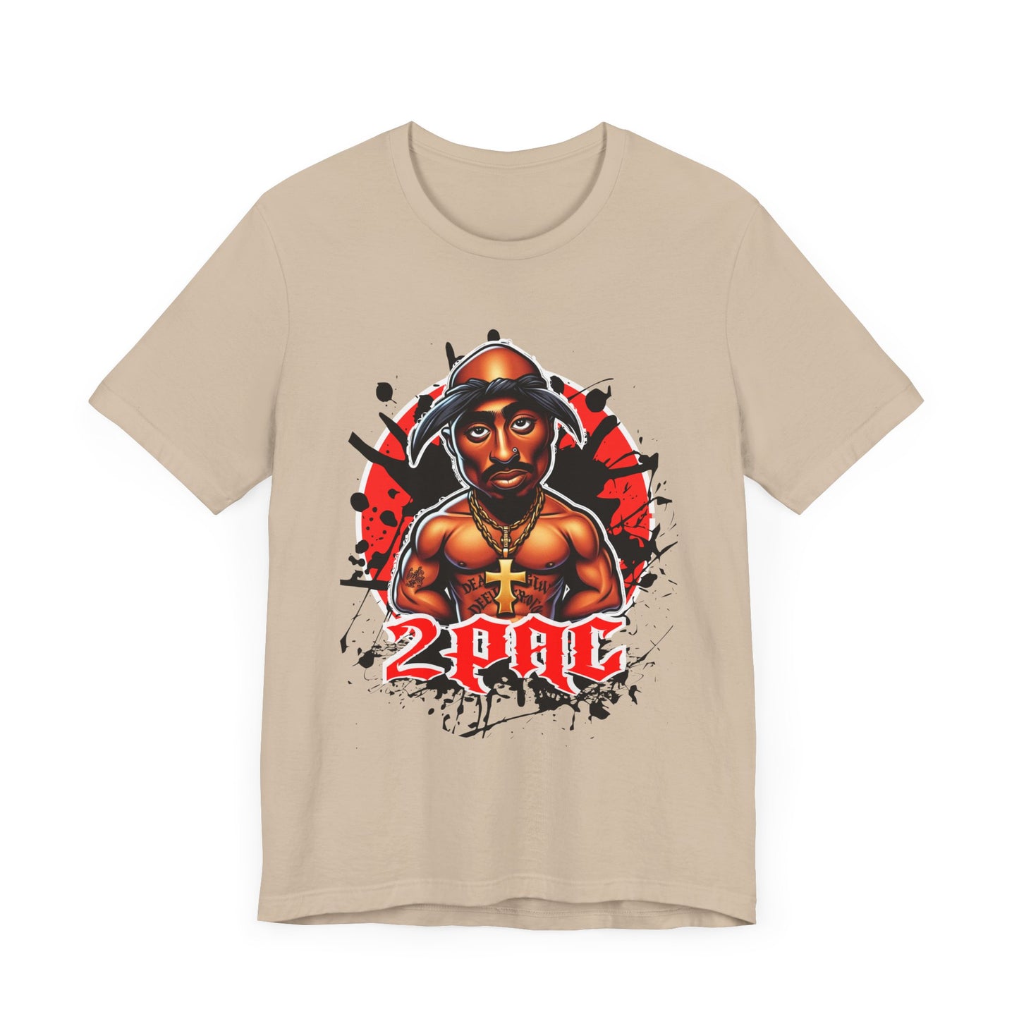 2Pac Unisex Jersey Short Sleeve Tee