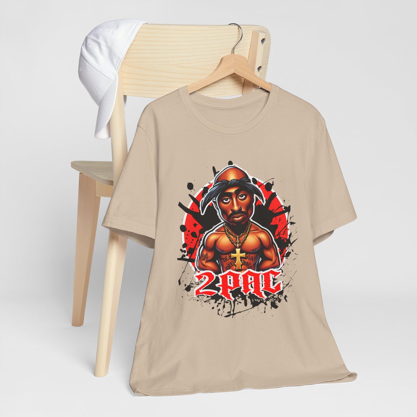 2Pac Unisex Jersey Short Sleeve Tee