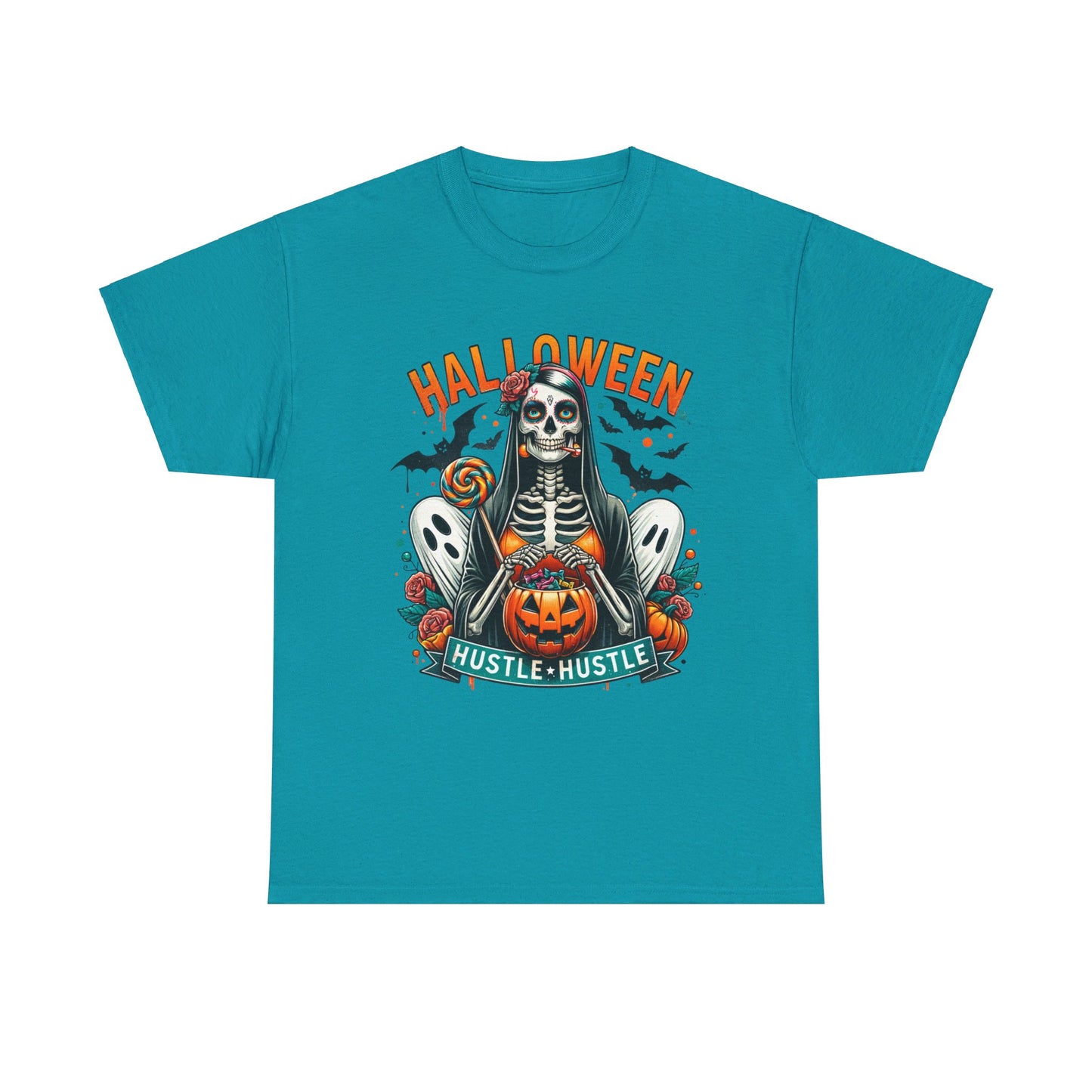 Halloween Hustle Hustle Unisex Heavy Cotton Tee