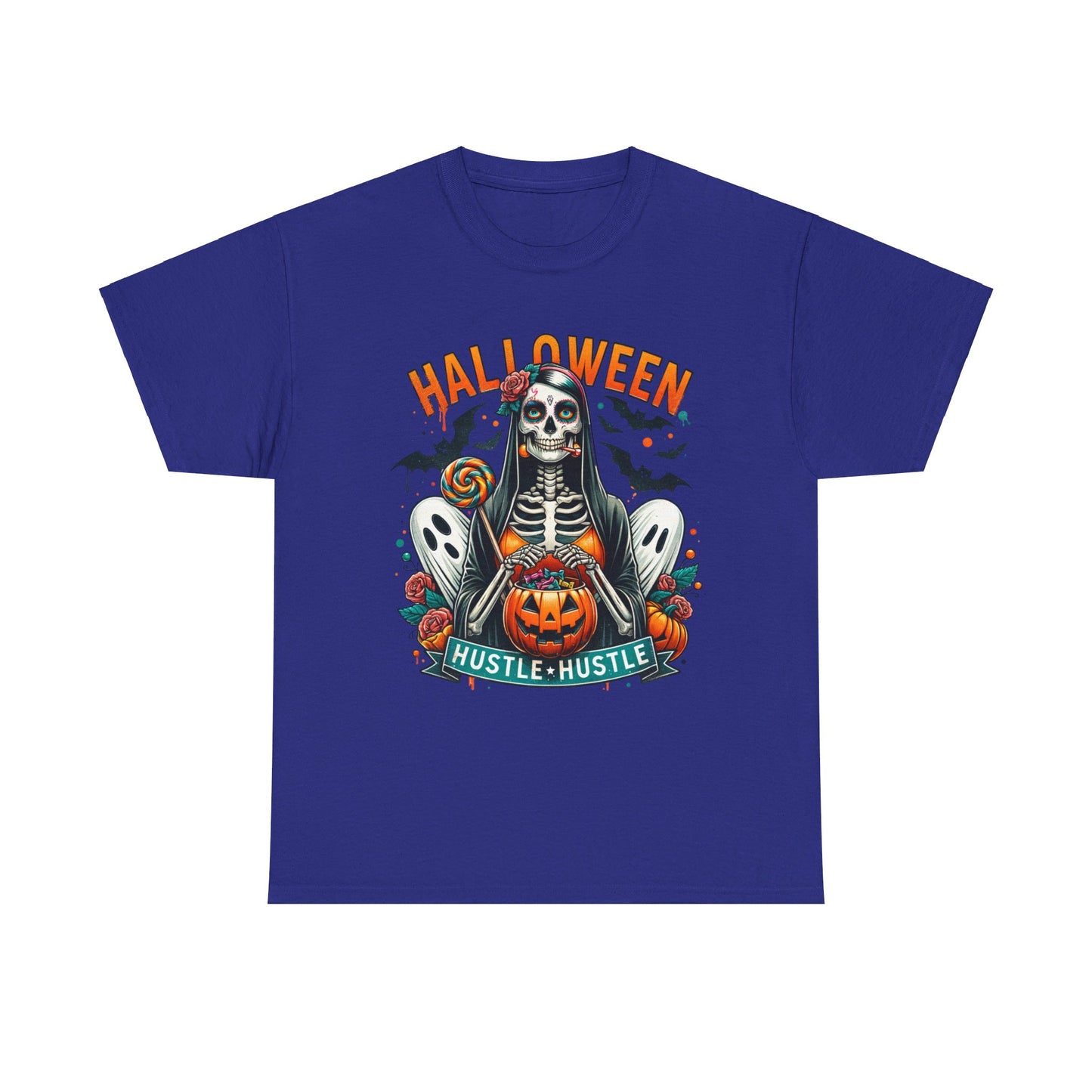 Halloween Hustle Hustle Unisex Heavy Cotton Tee