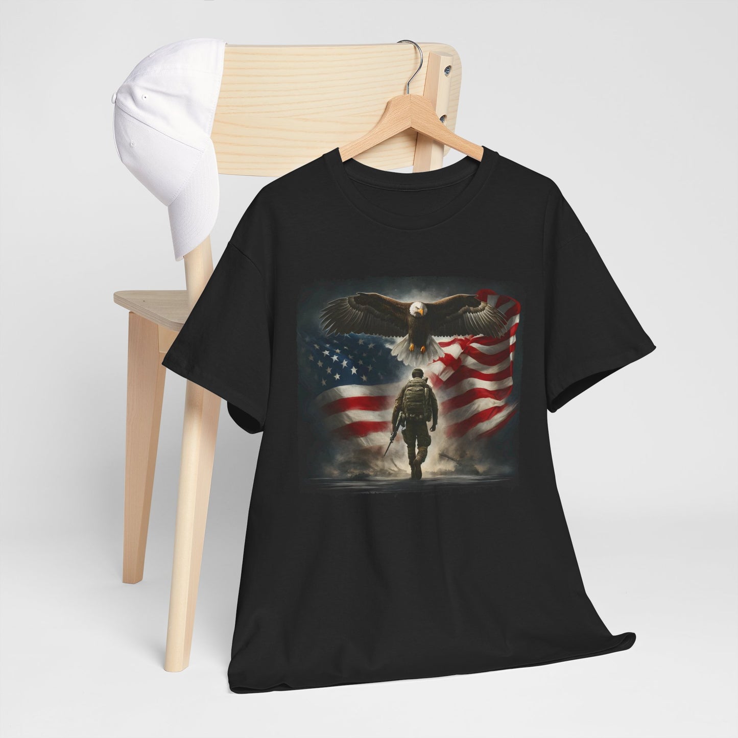 Eagle Graphic Unisex Heavy Cotton Tee