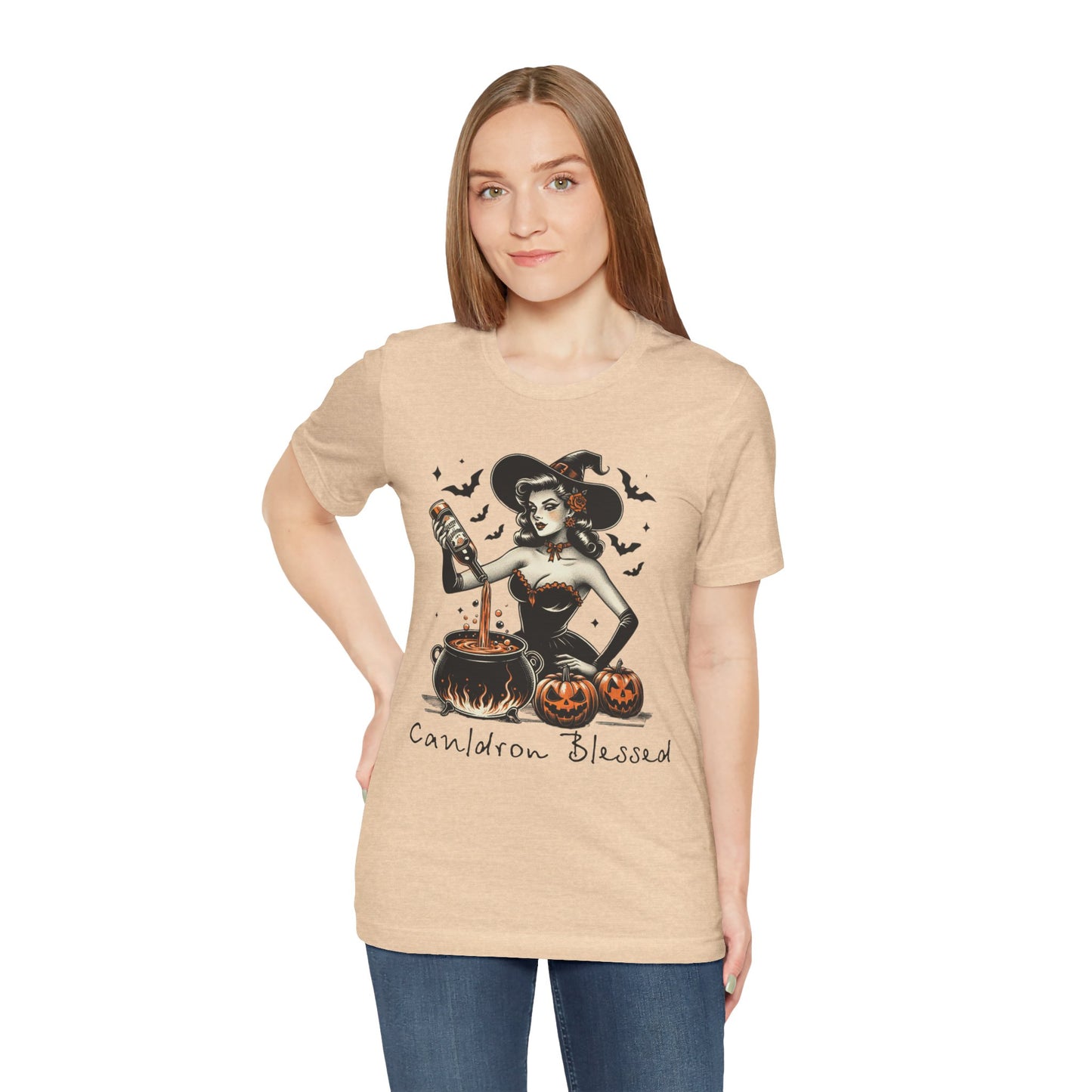Cauldron Blessed Unisex Jersey Short Sleeve Tee