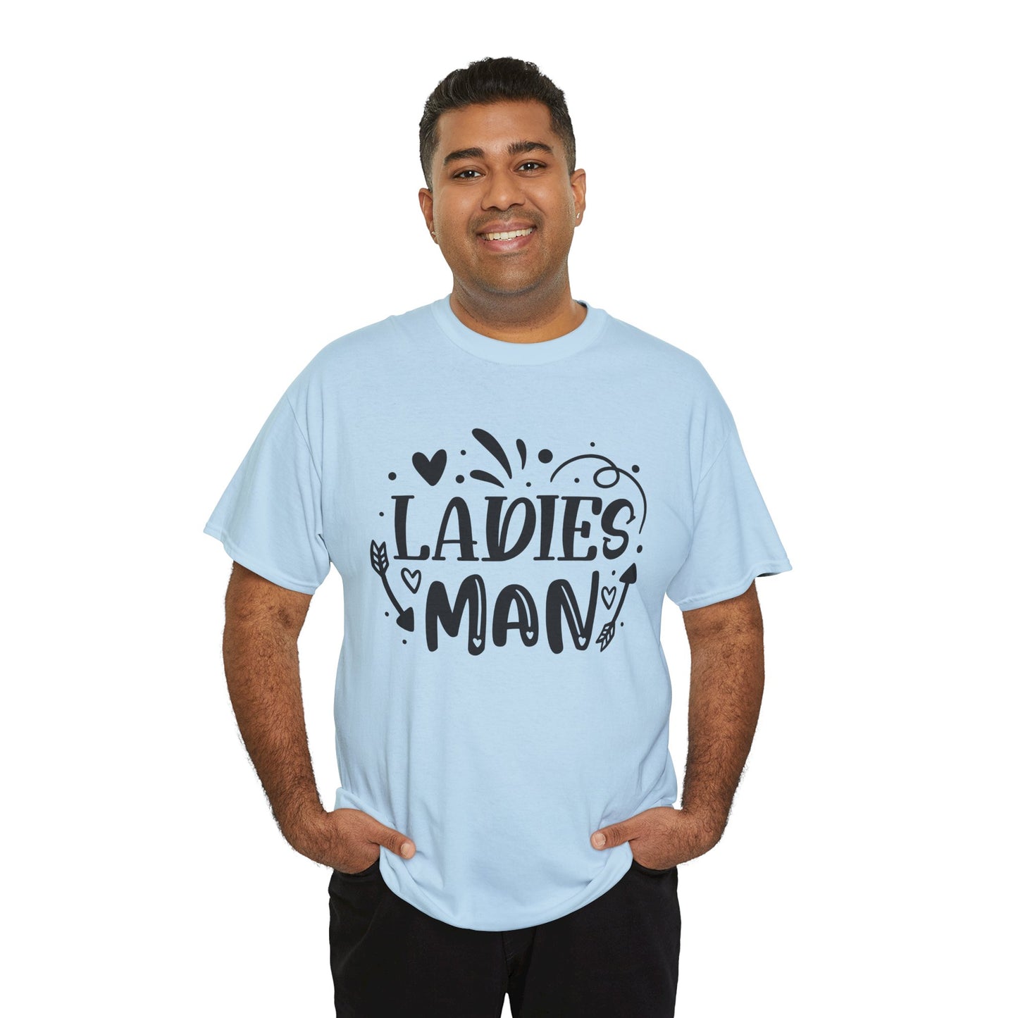 Ladies Man Unisex Heavy Cotton Tee