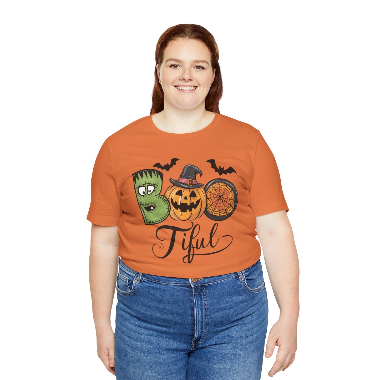 Boo Tiful Halloween Unisex Jersey Short Sleeve Tee