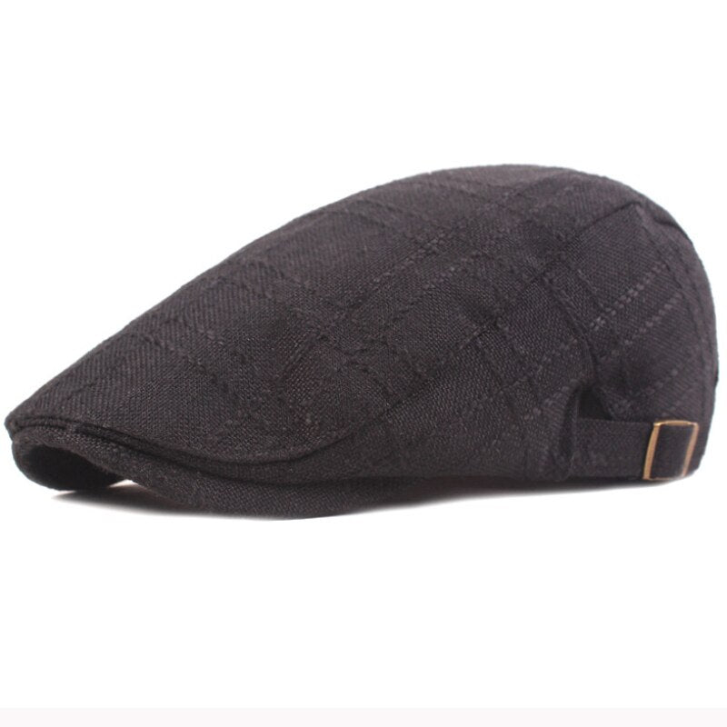 Womens Mens Berets Breathable Spring Summer Cap Linen Ivy Newsboy Flat Cap Male Female Artist Painter Beret Hat Beret Cap