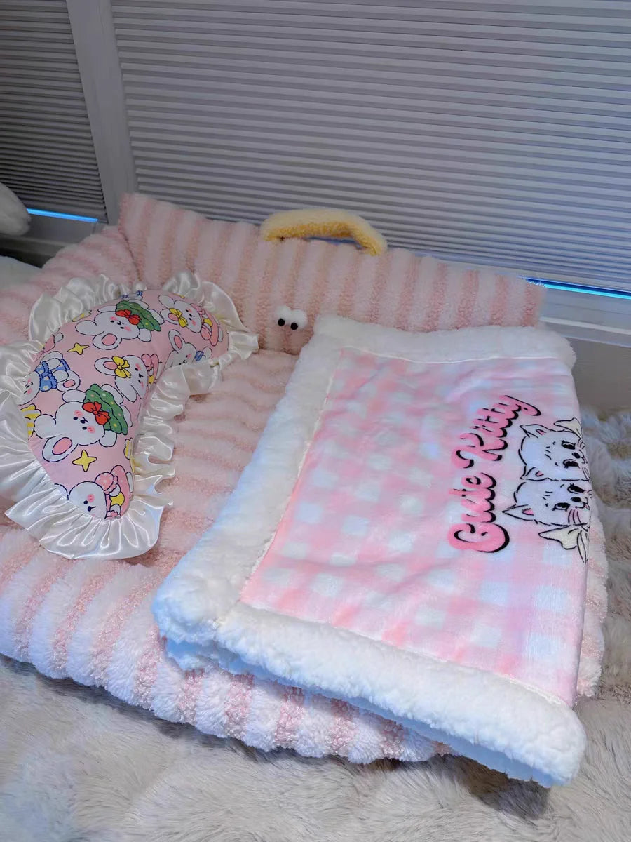 Our puppy sofa pet cat nest is the ultimate sleep haven for your fur babies.