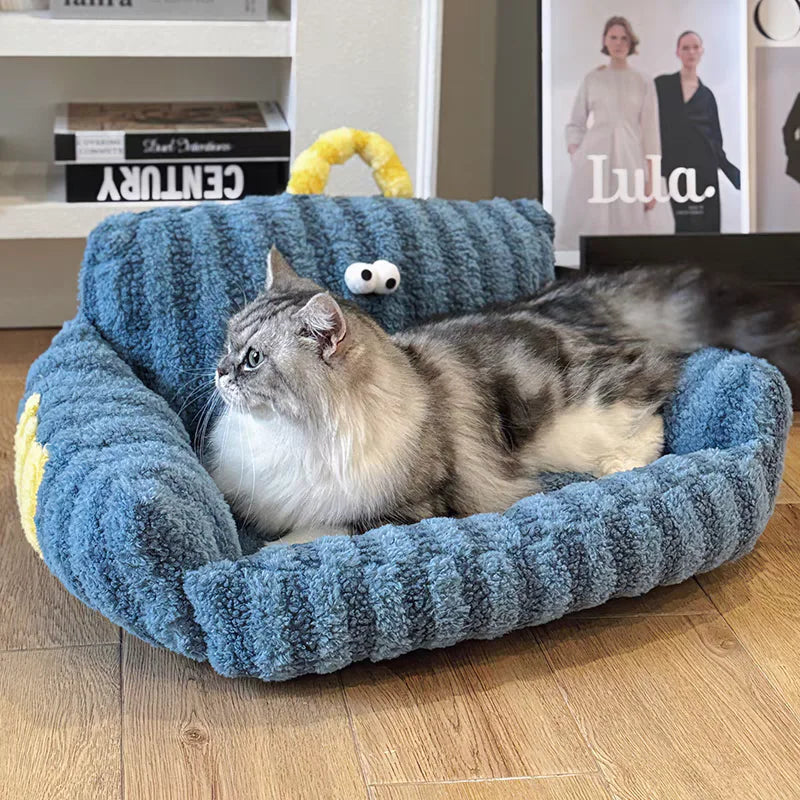 Our puppy sofa pet cat nest is the ultimate sleep haven for your fur babies.