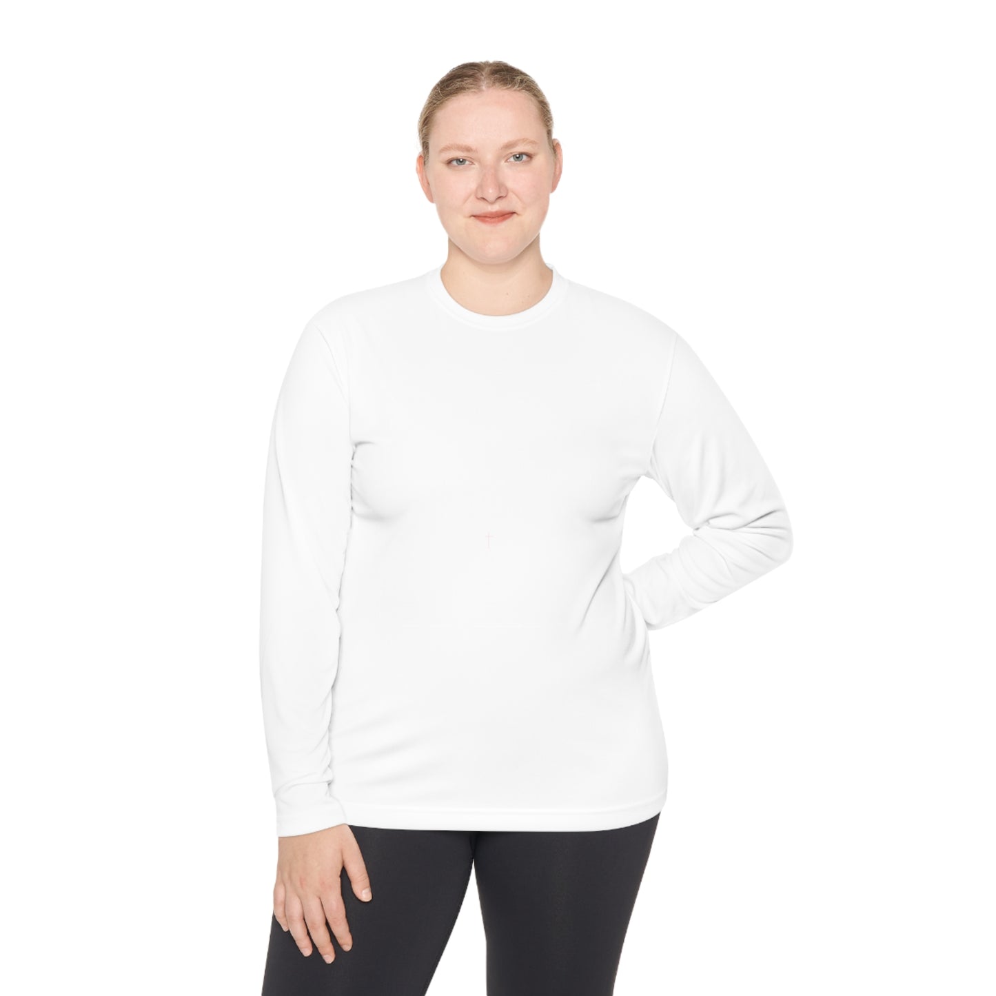 Spiritual Lightweight Long Sleeve Tee Walk By Spirit