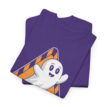 Warning May Contain Boos Unisex Heavy Cotton Tee