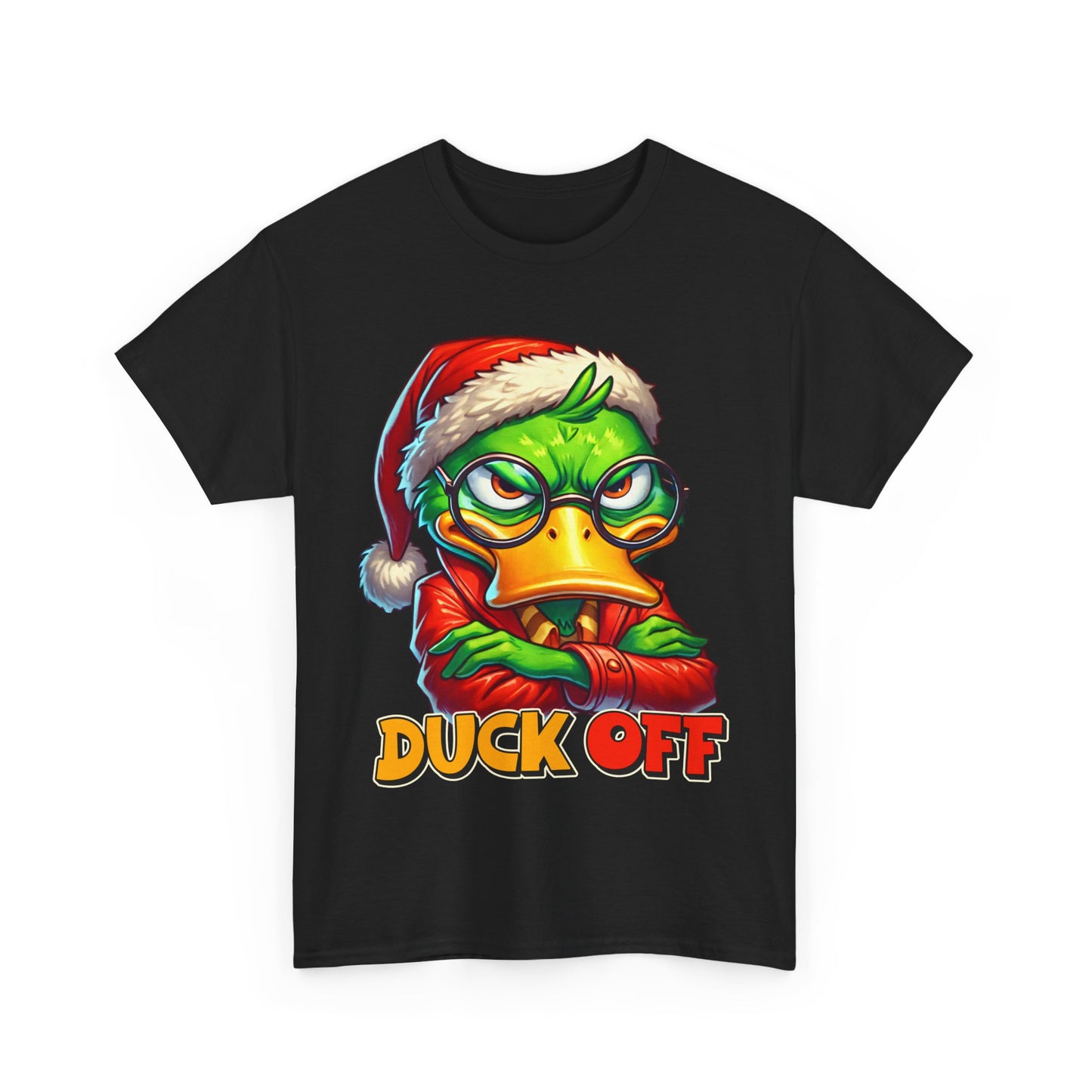 Duck Off This Holiday Season Unisex Heavy Cotton Tee Unisex Heavy Cotton Tee