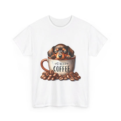 Datsun I Need Coffee Unisex Heavy Cotton Tee