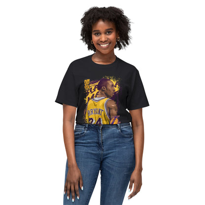 Kobe Bryant 24 Rear View Unisex HD Cotton™ T-shirt