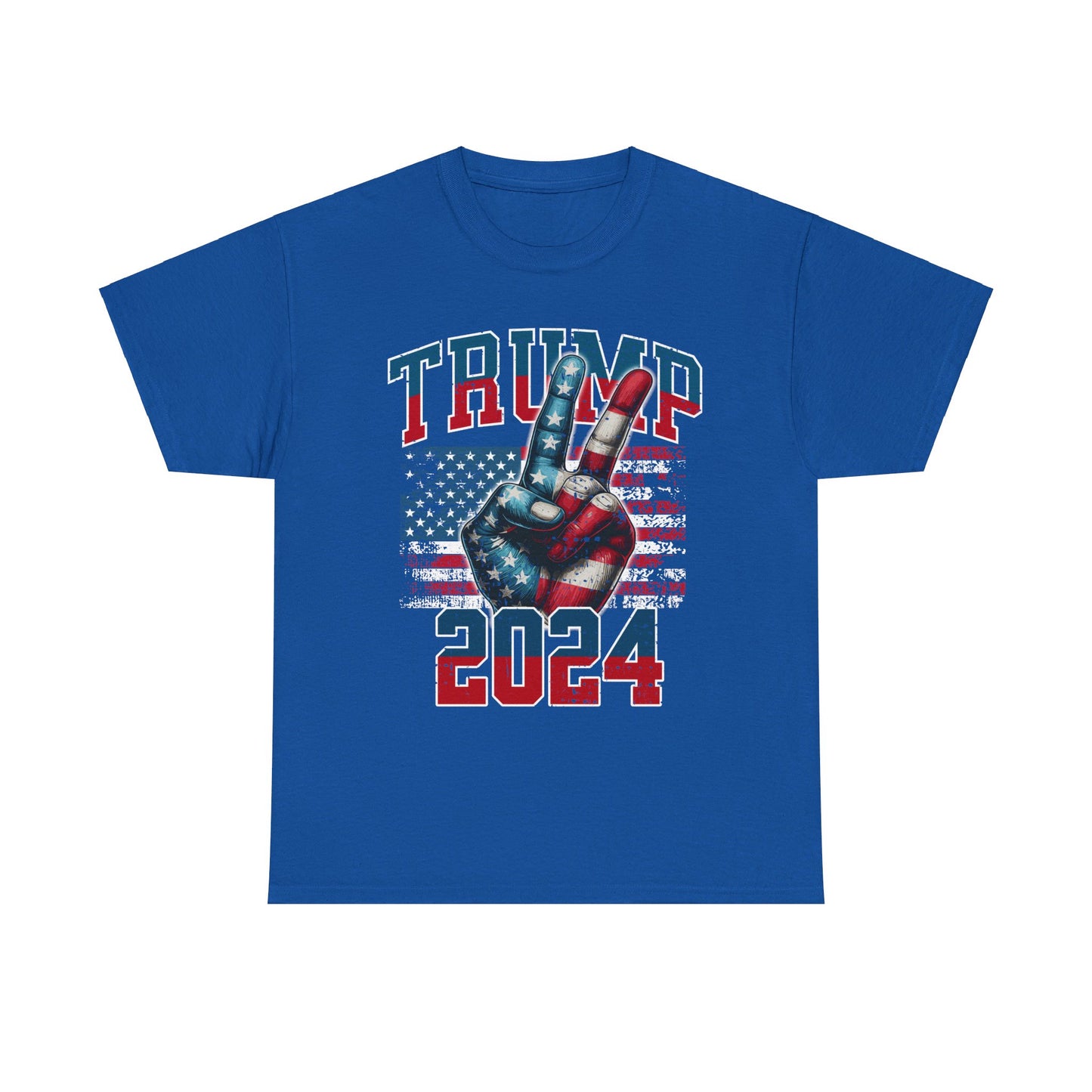 Trump Peace 2024 Unisex Heavy Cotton Tee