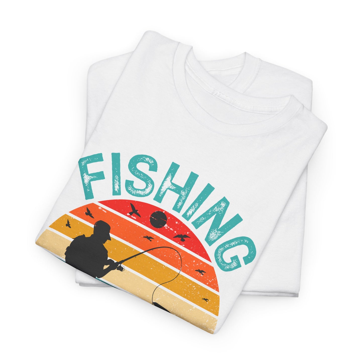 Fishing is My Best Therapy Unisex Heavy Cotton Tee