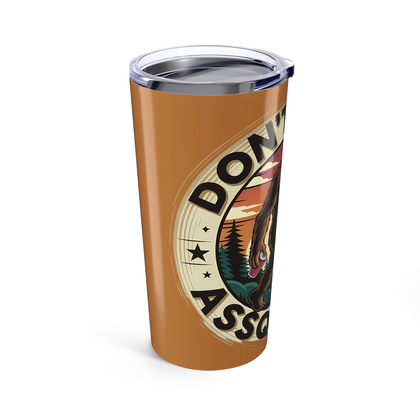 Don't Be an Assquatch Sasquatch Adventure Tumbler 20oz Travel Mug