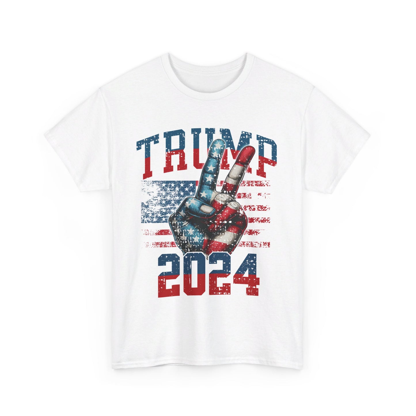 Trump Peace 2024 Unisex Heavy Cotton Tee