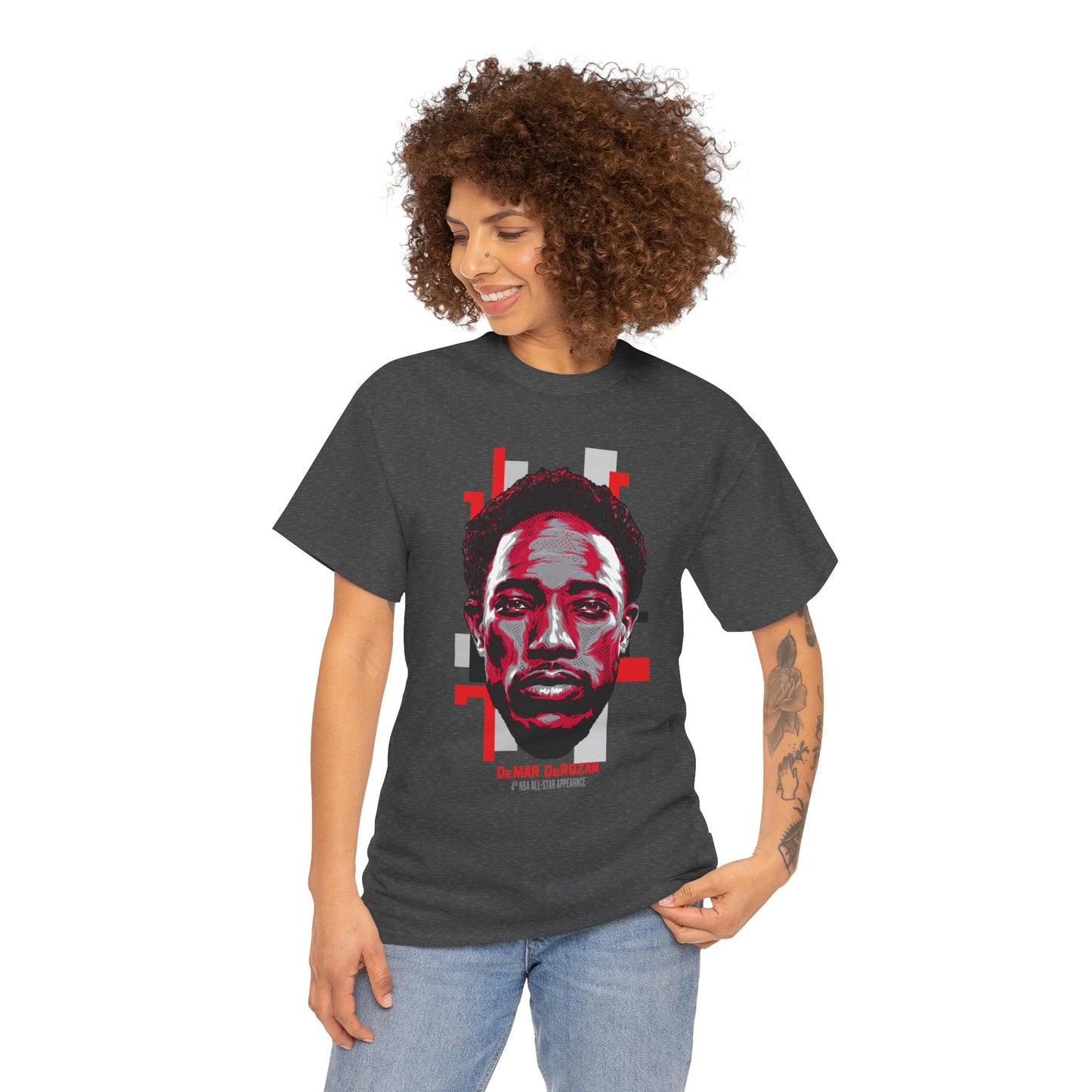 Demar Derozan Unisex Heavy Cotton Tee