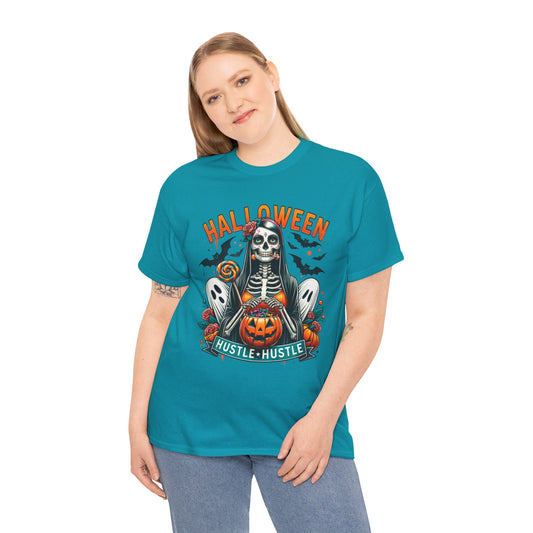 Halloween Hustle Hustle Unisex Heavy Cotton Tee