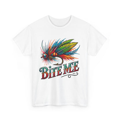 Bite Me Tackle Unisex Heavy Cotton Tee