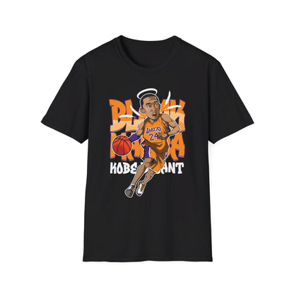 Kobe Bryant Black Mamba Angel Wings Unisex Softstyle T-Shirt