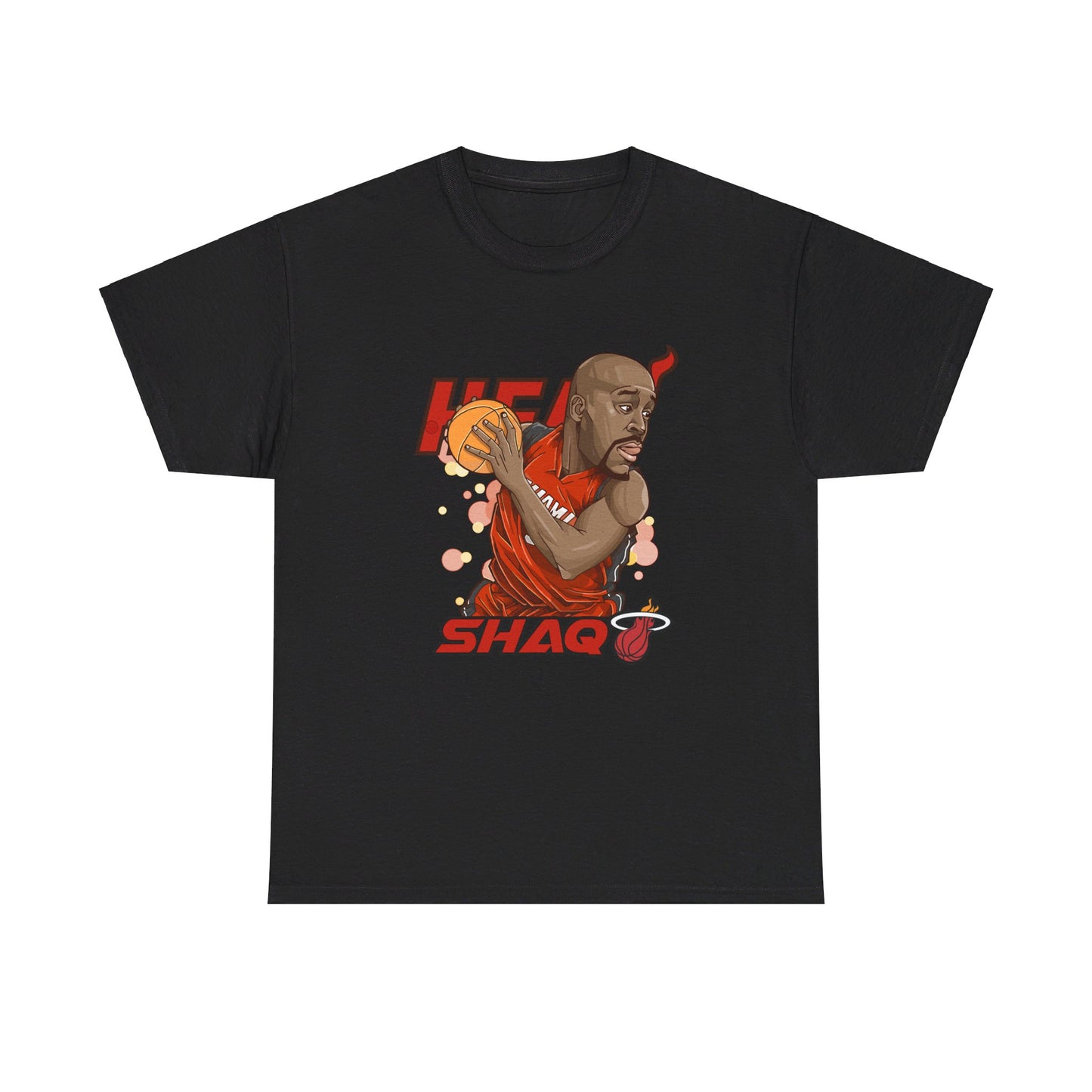 Miami Heat Shaq Unisex Heavy Cotton Tee