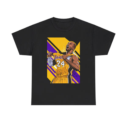 Kobe Bryant Celebration Unisex Heavy Cotton Tee