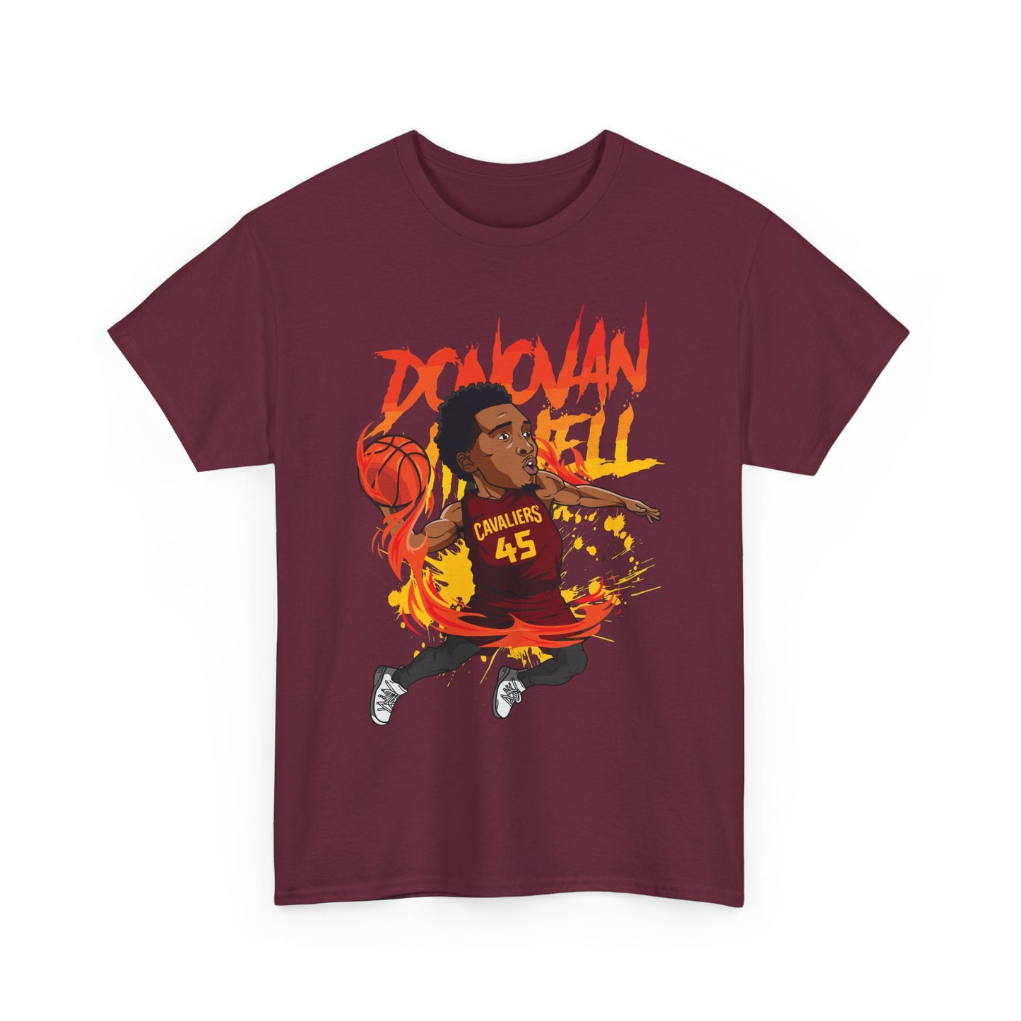 Donovan Mitchell #45 Basketball Player Graphic Tee