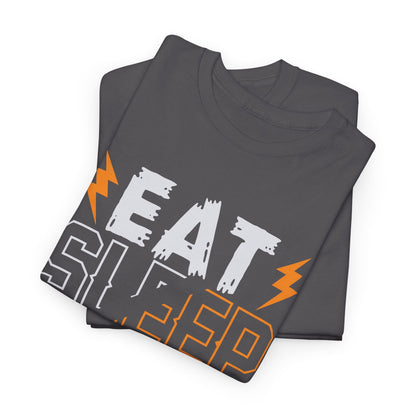 Eat Sleep Gym Repeat T-Shirt — Workout Fitness Tee for Gym Lovers