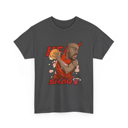 Miami Heat Shaq Unisex Heavy Cotton Tee