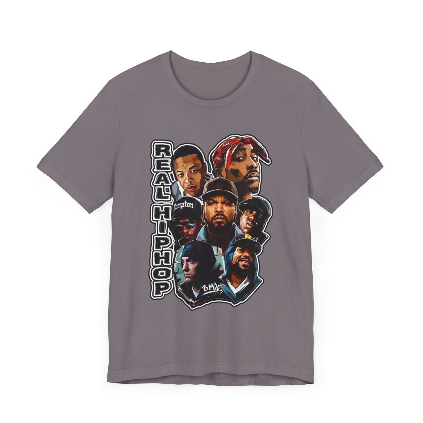 Vintage Hip Hop Graphic Tee - Unisex Jersey Short Sleeve Shirt