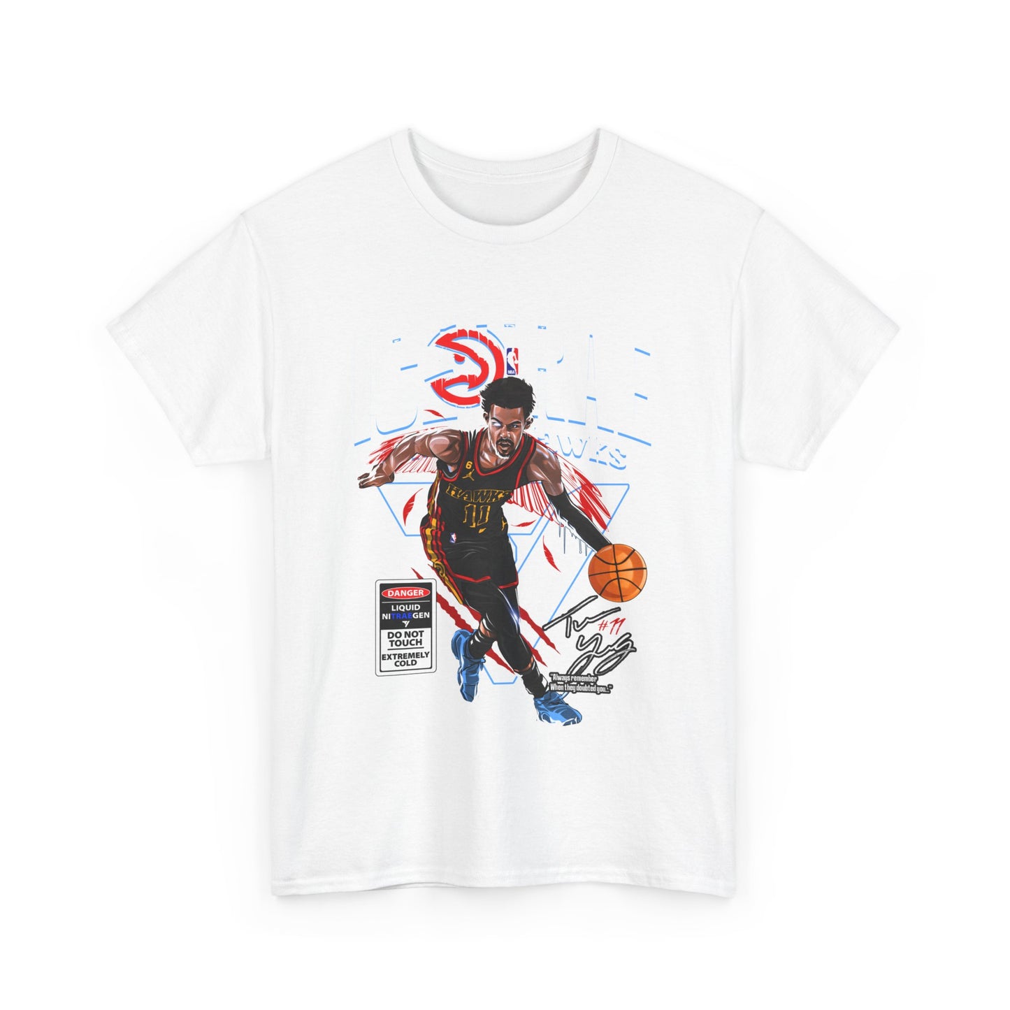 Ice Trae Hawk Dribble Unisex Heavy Cotton Tee