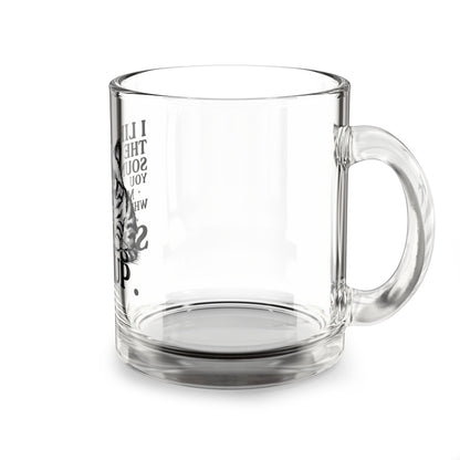 I Like The Sound You Make Funny Cat Glass Mug - 10oz with Sassy Quote for Coffee Lovers