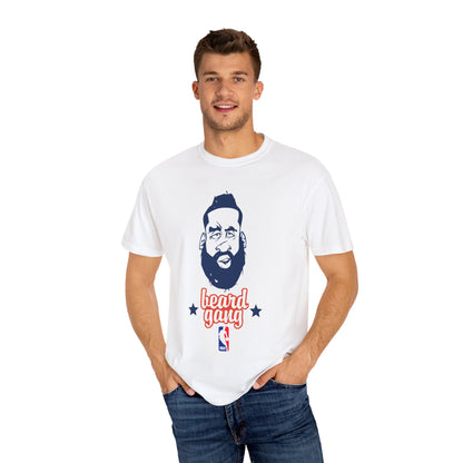 Beard Gang Unisex Garment-Dyed T-Shirt - NBA Inspired Apparel