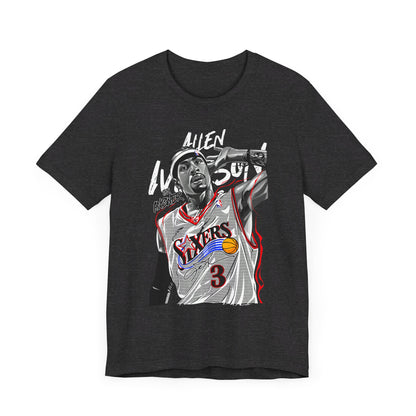 Allen Iverson The Answer Unisex Jersey Short Sleeve Tee