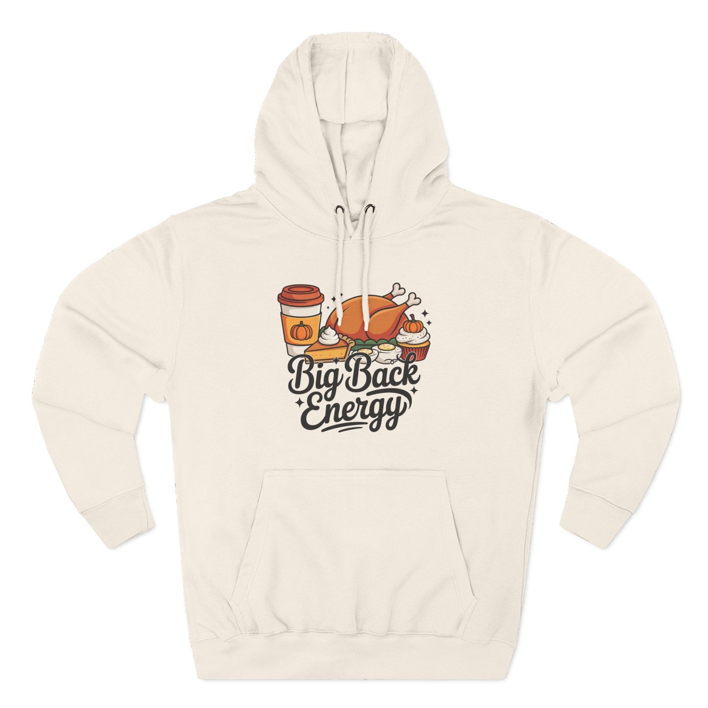 Big Back Energy Fleece Hoodie for Comfort Lovers