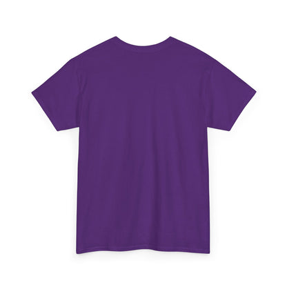 Lebron James Purple King Head Graphic Tee, Unisex Heavy Cotton Tee, Basketball Fan Shirt, Gift for Sports Lovers, Cool Casual Wear