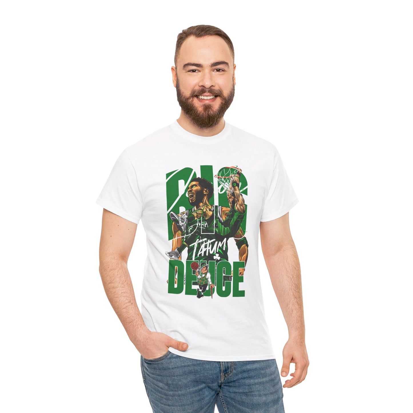 Big Deuce Jason Tatum Unisex Heavy Cotton Tee