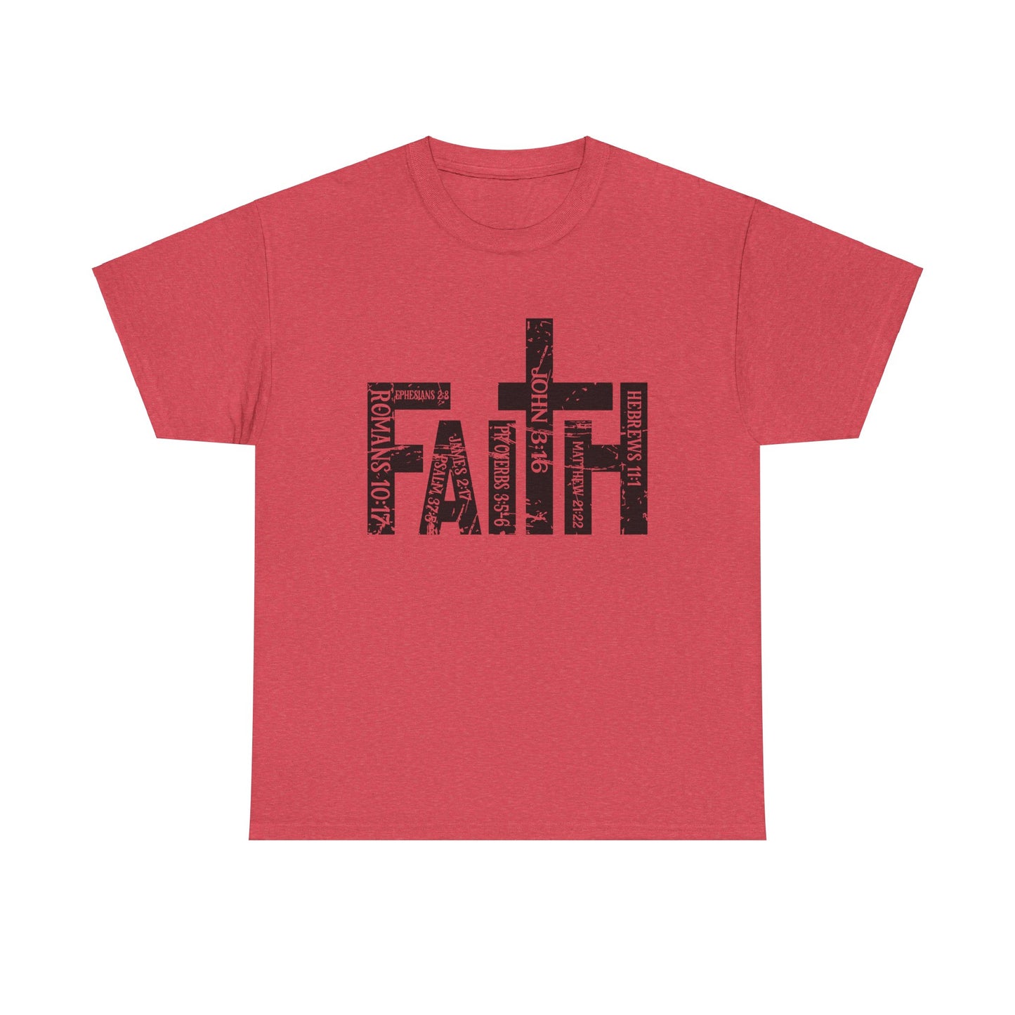 Faith Unisex Heavy Cotton Tee