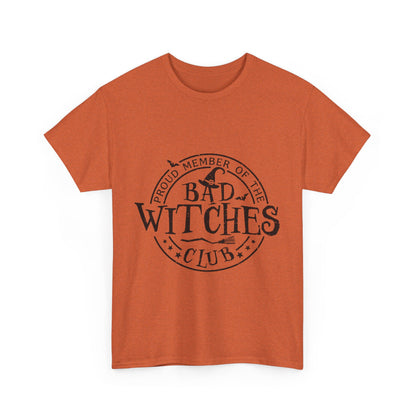 Bad Witches Club Unisex Heavy Cotton Tee