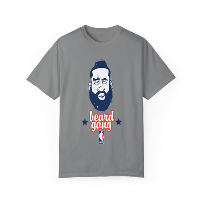 Beard Gang Unisex Garment-Dyed T-Shirt - NBA Inspired Apparel