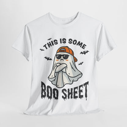 This Is Some Boo Sheet Unisex Heavy Cotton Tee