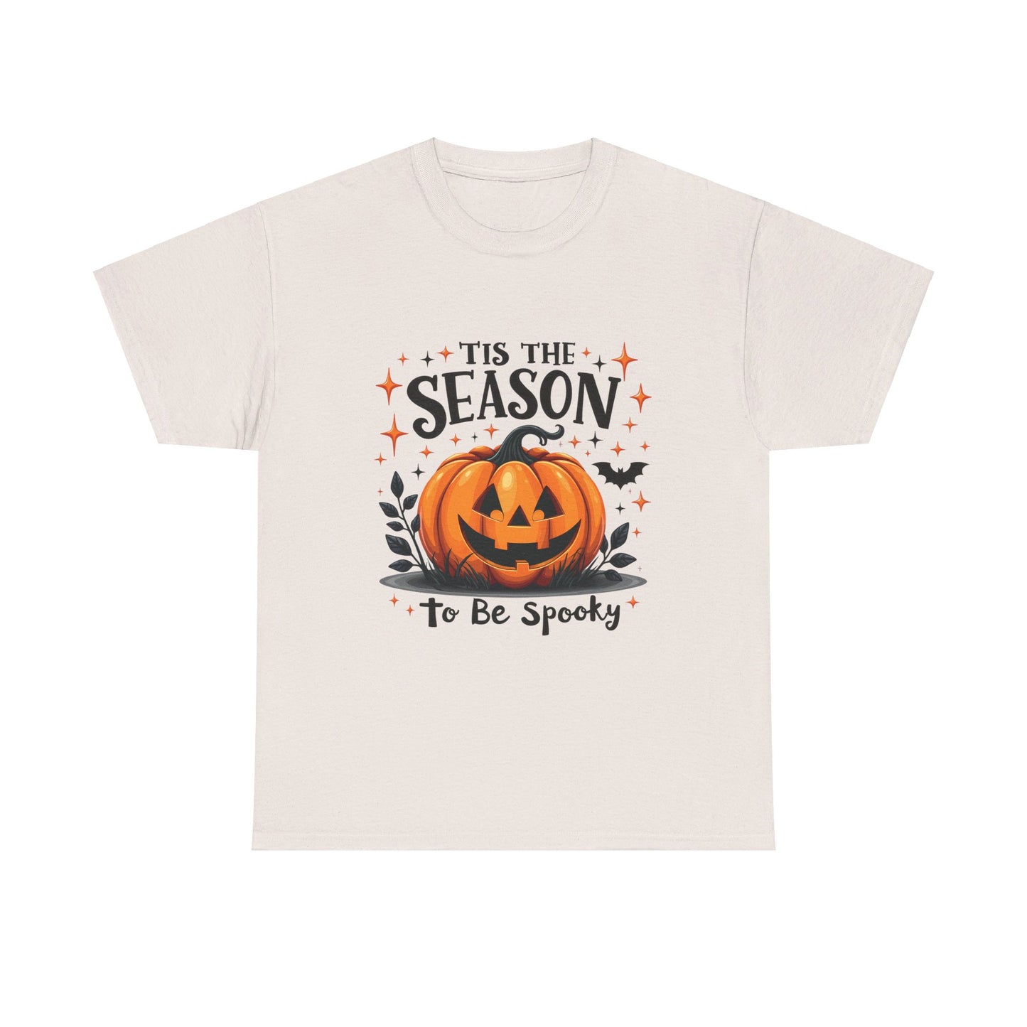 Tis The Season To be Spooky Unisex Heavy Cotton Tee