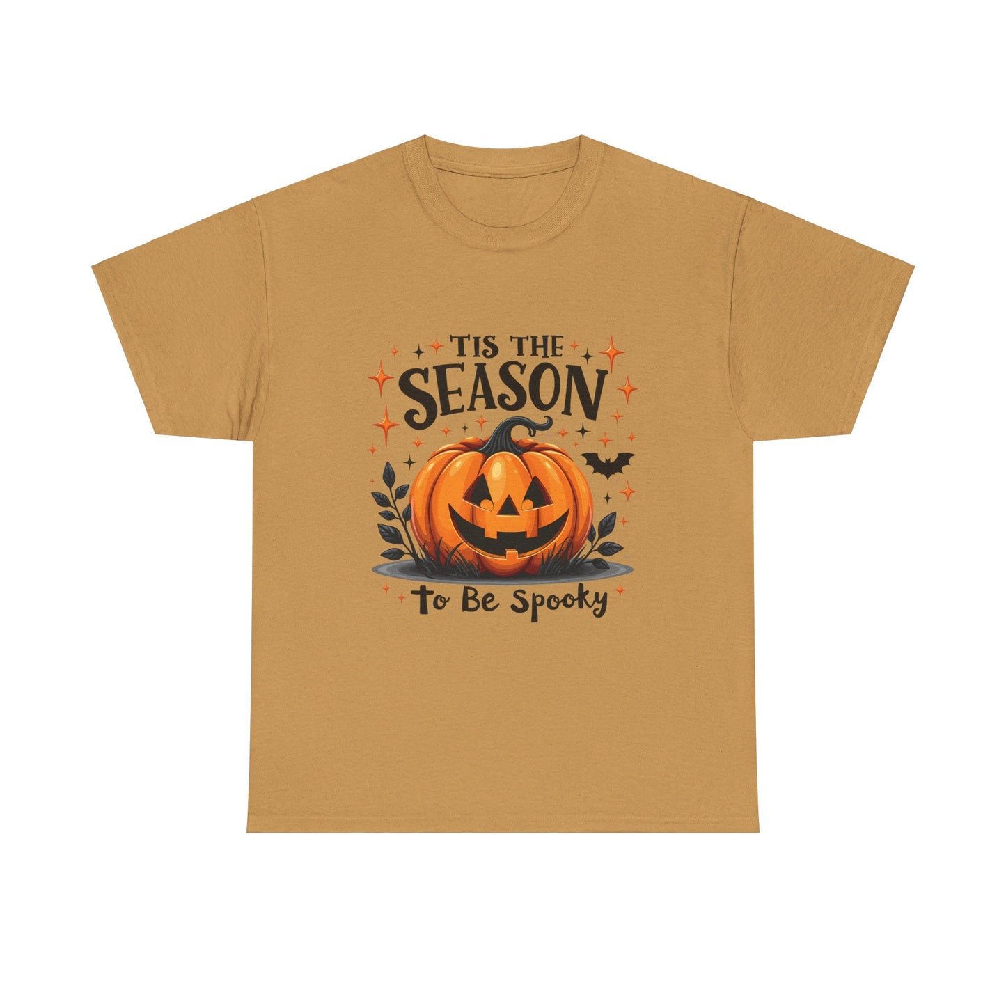 Tis The Season To be Spooky Unisex Heavy Cotton Tee