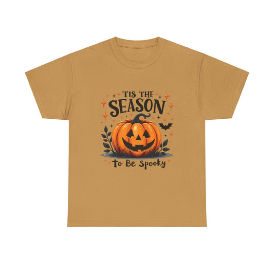 Tis The Season To be Spooky Unisex Heavy Cotton Tee