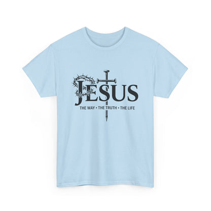 Jesus — The Way, The Truth, The Life Gospel Christian T‑Shirt