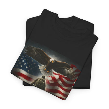 Eagle Graphic Unisex Heavy Cotton Tee