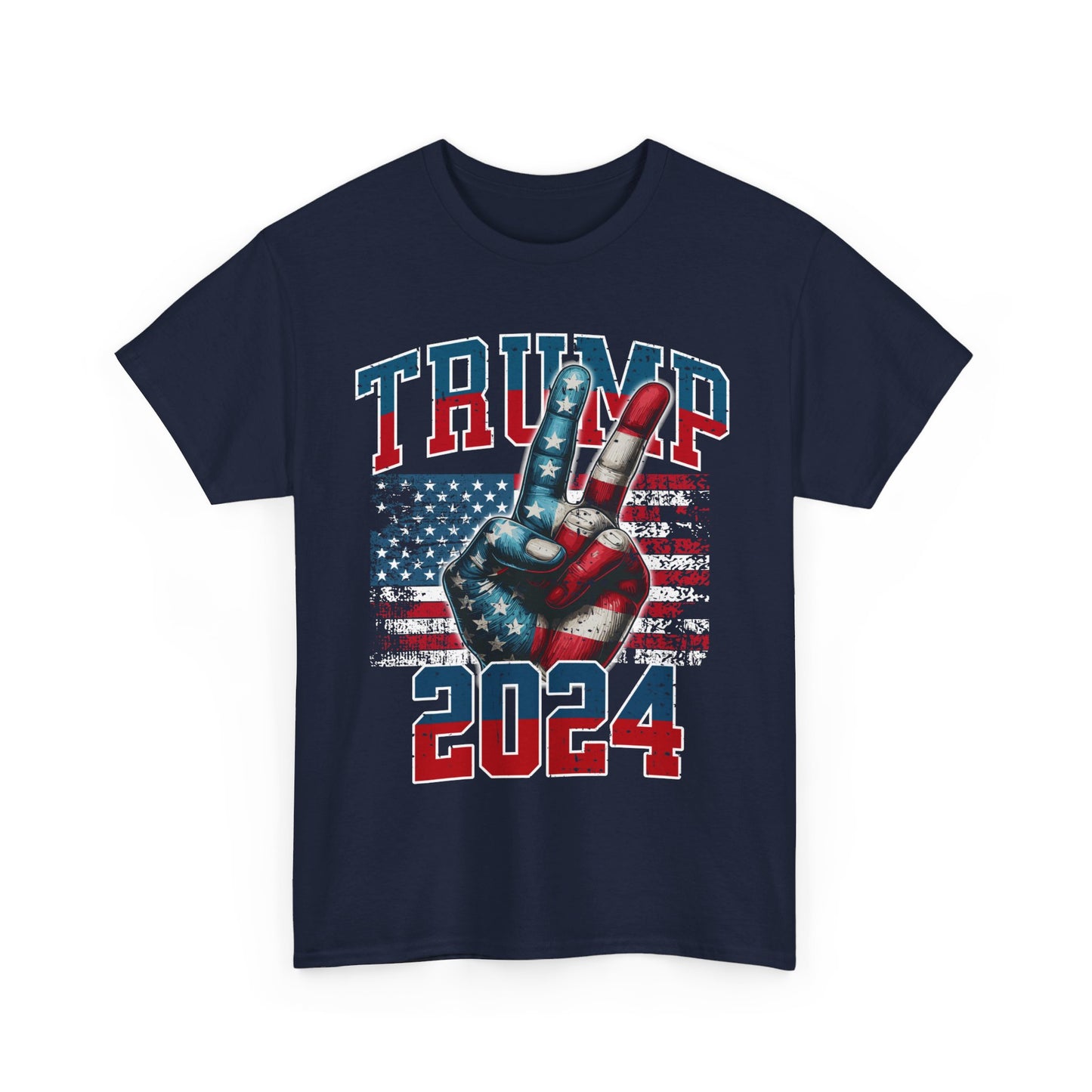 Trump Peace 2024 Unisex Heavy Cotton Tee