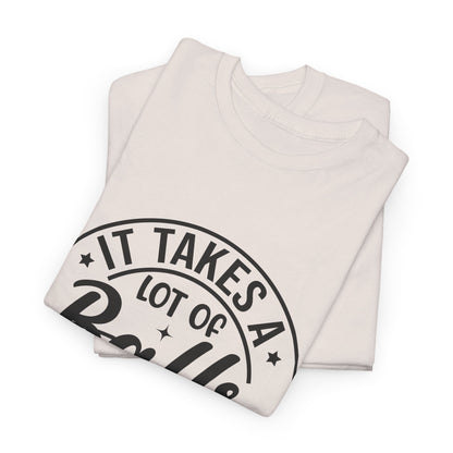 It Takes A Lot of Balls to Golf Like I Do Funny Golf Tee Unisex Heavy Cotton Tee