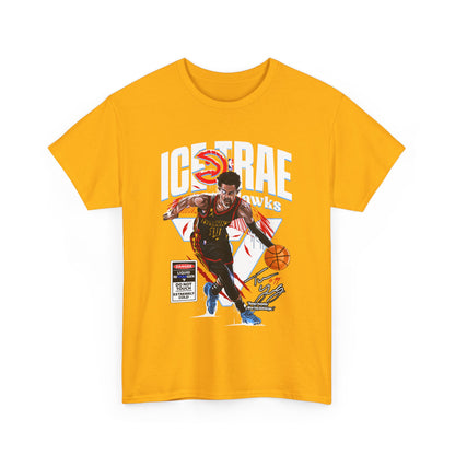 Ice Trae Young Inspired Unisex Heavy Cotton Tee, Basketball Fan Apparel, Sports Gift, Hoodie Alternative, Team Spirit Shirt